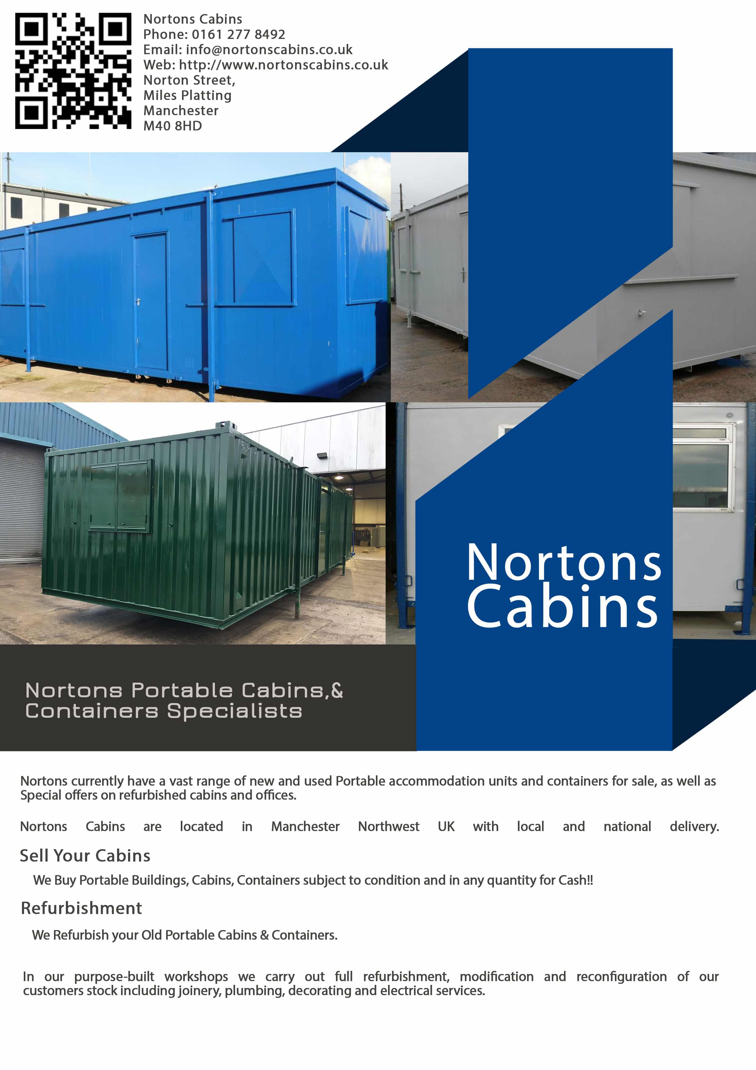 Nortons Portable Cabins Manchester