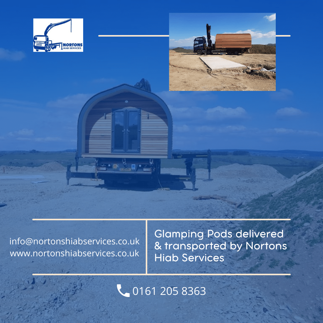 Glamping Pods delivered & transported